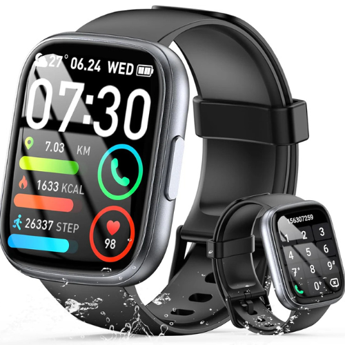 SmartWatch – Montre connectée multifonction avec appels Bluetooth et suivi santé