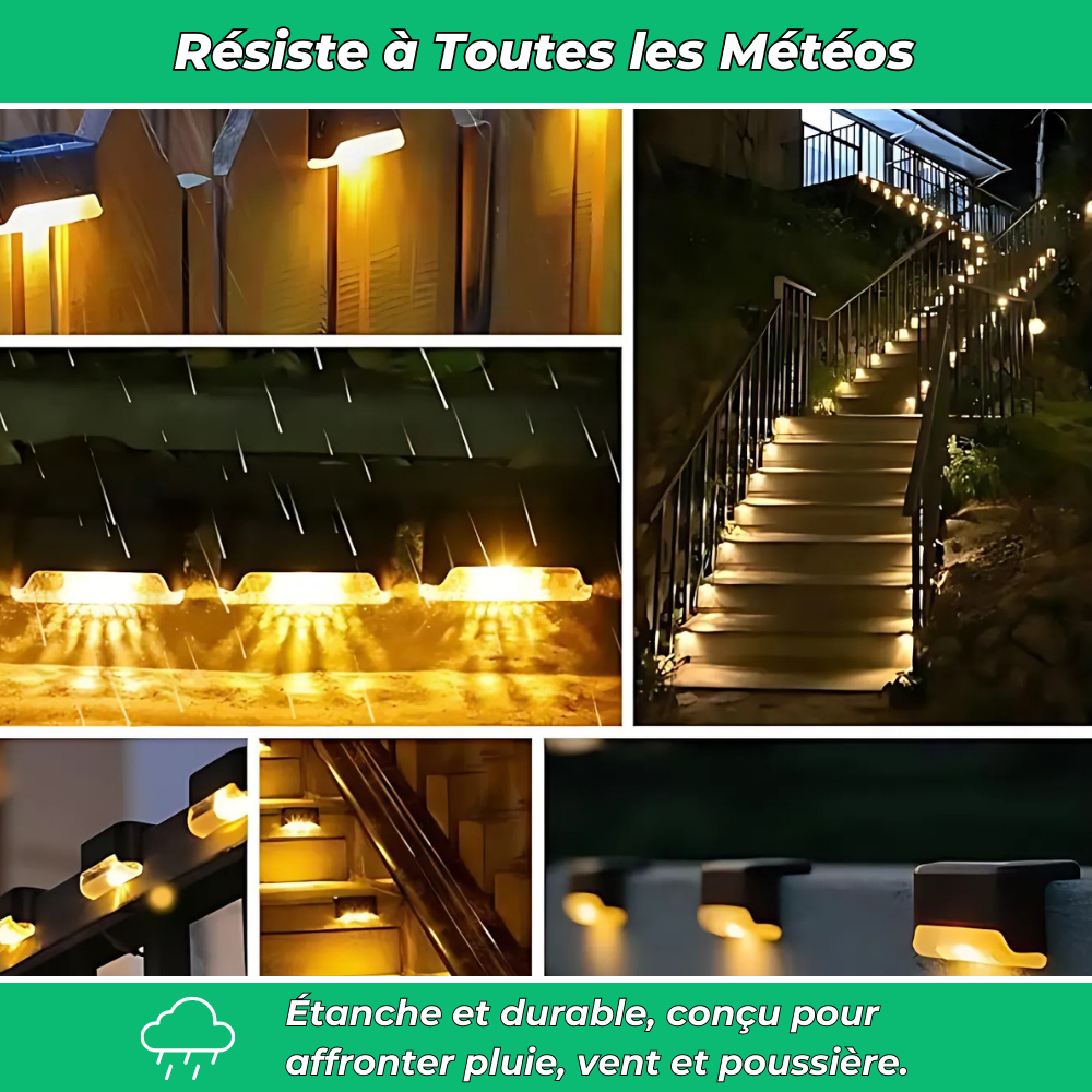 Lampes LED Solaires – Éclairage Automatique et Étanche pour Vos Extérieurs