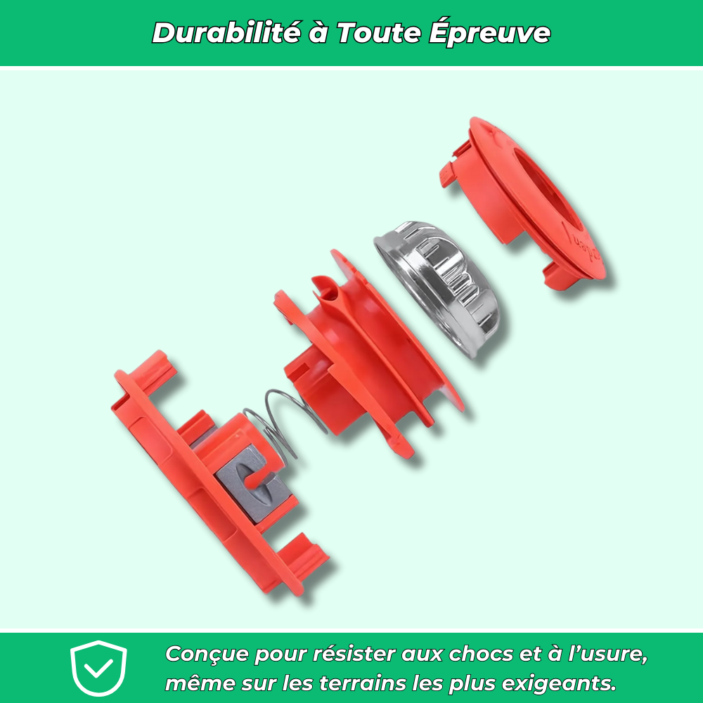 G50 PRO Tête de Débroussailleuse Ultra-Résistante – Coupe Nette et Rapide pour Entretien de Jardin