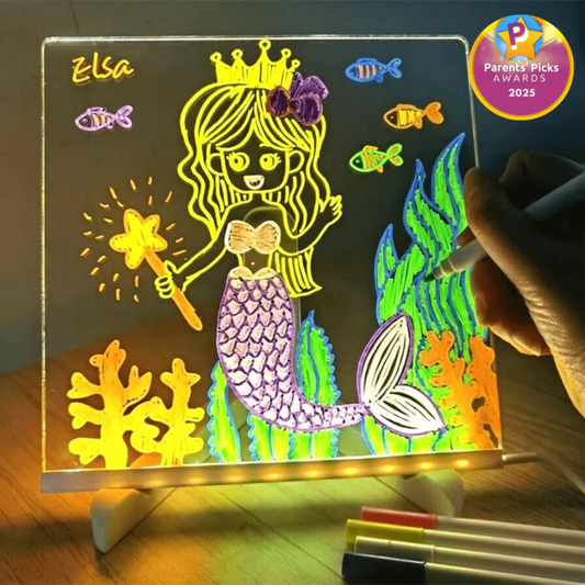 Tableau à dessin LED pour enfants
