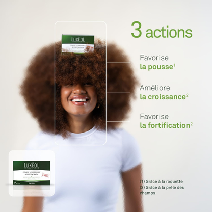 Complément Capillaire Croissance & Fortification – Programme 3 Mois (90 gélules)