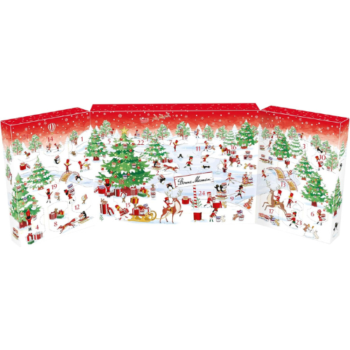 Calendrier de l’Avent Gourmand – Coffret 24 Pots de Confitures & Pâtes à Tartiner