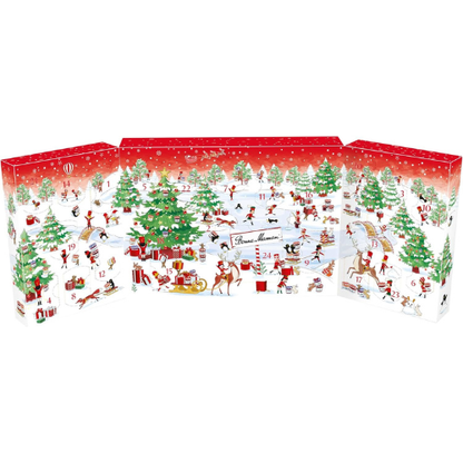 Calendrier de l’Avent Gourmand – Coffret 24 Pots de Confitures & Pâtes à Tartiner