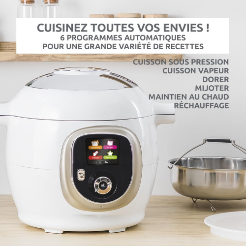 Autocuiseur Intelligent 6L Multi‑Fonctions avec Recettes Guidées