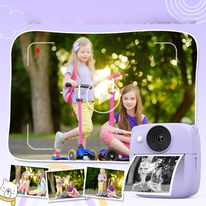 Appareil Photo Instantané pour Enfants avec 48MP & Outils Créatifs Amusants