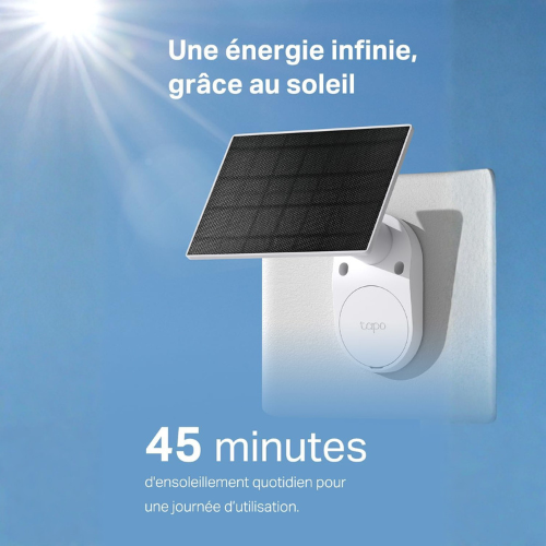 Caméra de Sécurité Extérieure à Énergie Solaire – Kit de Surveillance 2K Intelligent