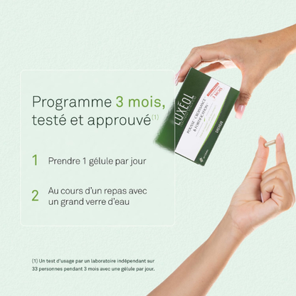 Complément Capillaire Croissance & Fortification – Programme 3 Mois (90 gélules)