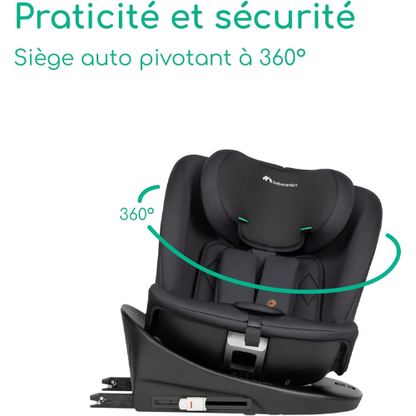 Siège Auto Enfant Rotatif 360° – Sécurité & Confort Complets