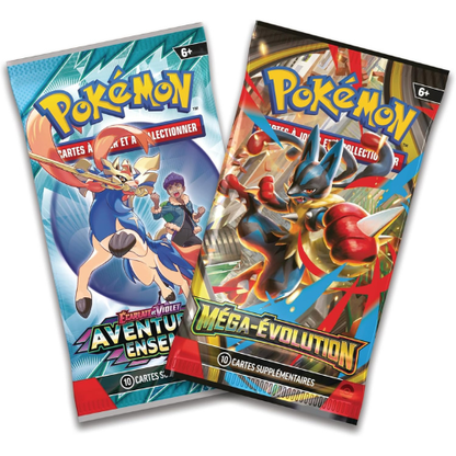 Coffret Mini Tin Collectible – Coffret Métal Premium avec Carte Surprise et Deux Boosters