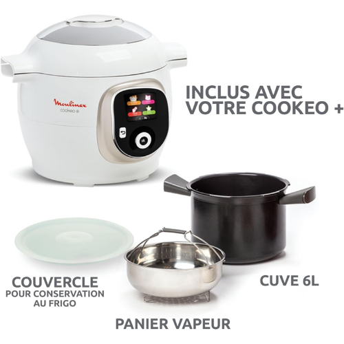Autocuiseur Intelligent 6L Multi‑Fonctions avec Recettes Guidées