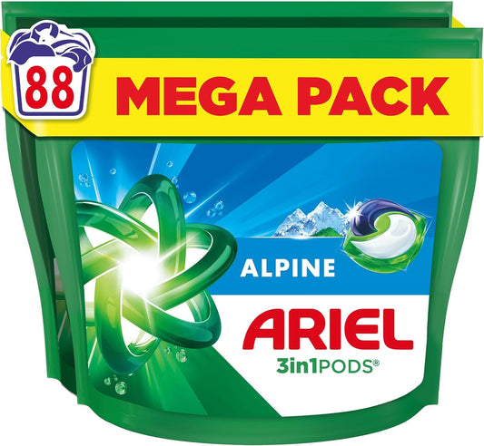Capsules de Lessive – Triple Action Nettoyante & Fraîcheur Durable (Élimination des Taches Tenaces)