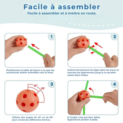 Kit de construction aventure pour enfants