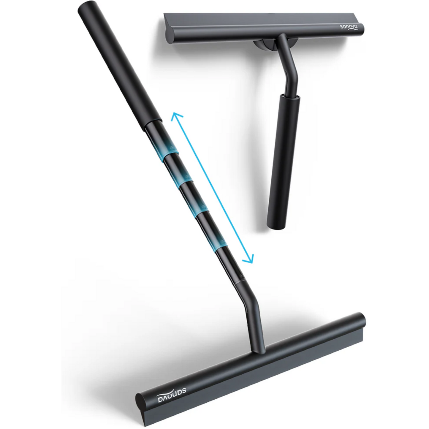 Raclette de douche extensible