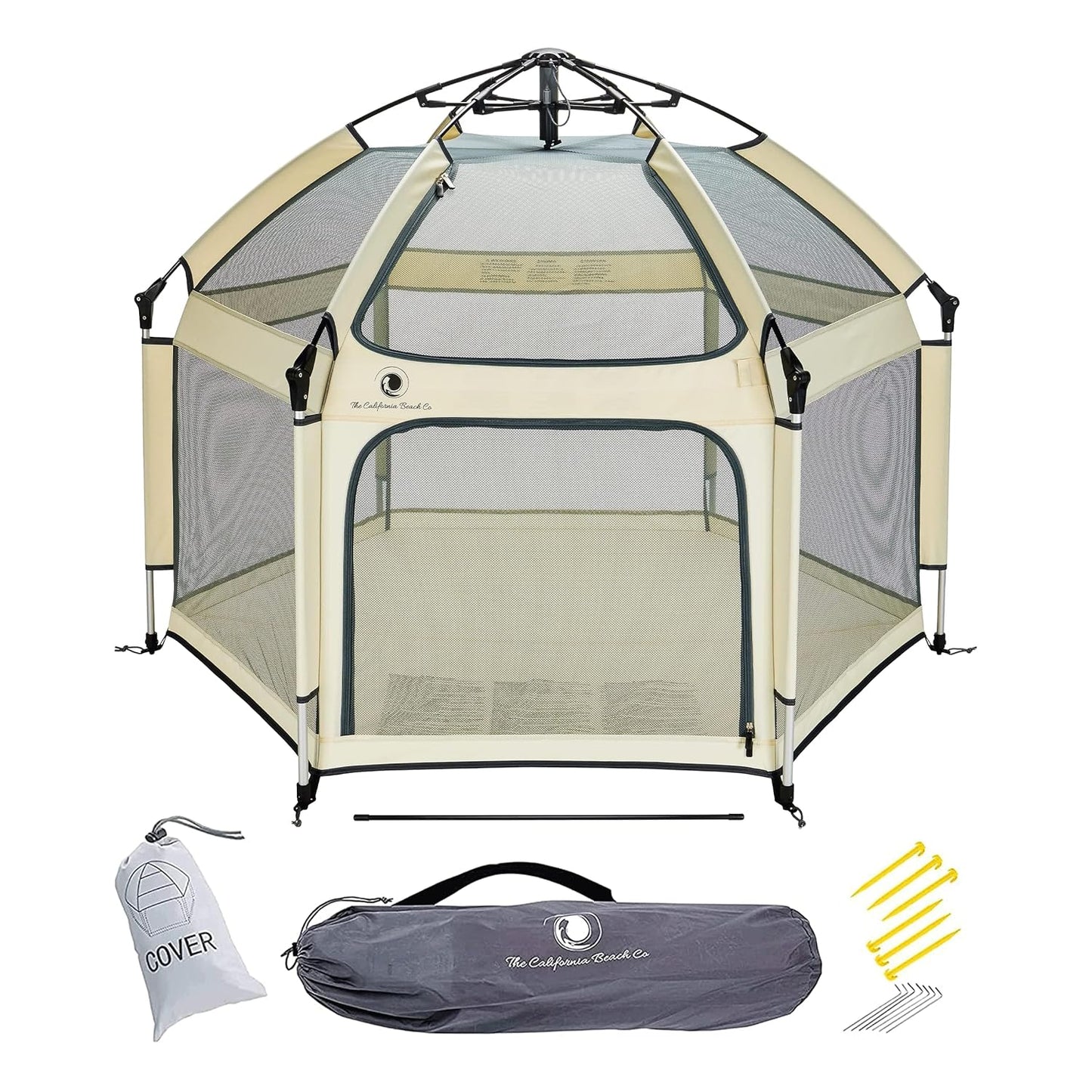 CozyNest Play Haven – Parc pour bébé Pop ‘N Go polyvalent