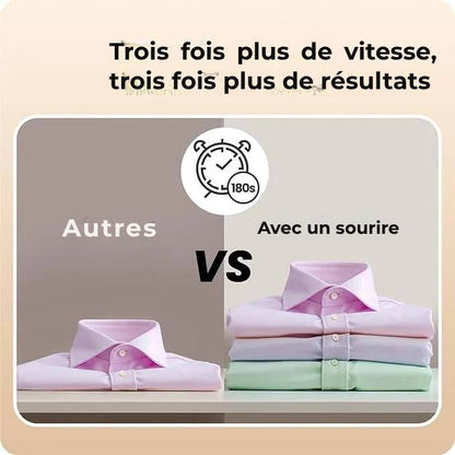 STEAMIFY™ Fer à vapeur professionnel avec fonction d’aspiration – Plus de plis en quelques secondes