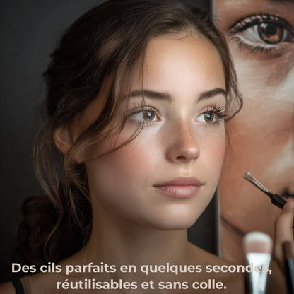 Lumoshe - Faux cils magnétiques et duveteux