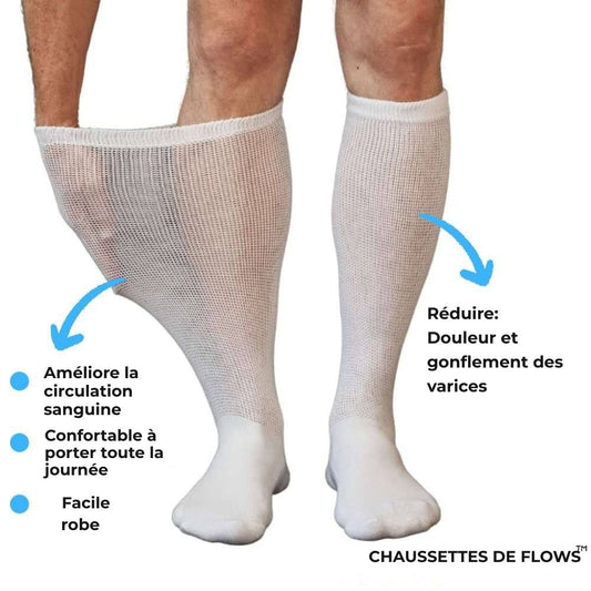 FlowSocks™ - Chaussettes de soutien