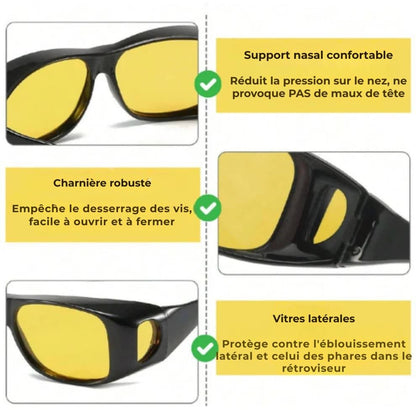 SafeOptics™ Lunettes de conduite