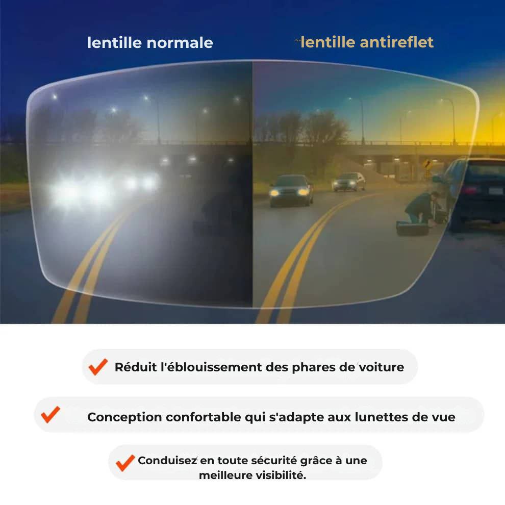 SafeOptics™ Lunettes de conduite