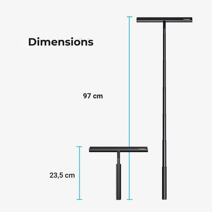 Raclette de douche extensible