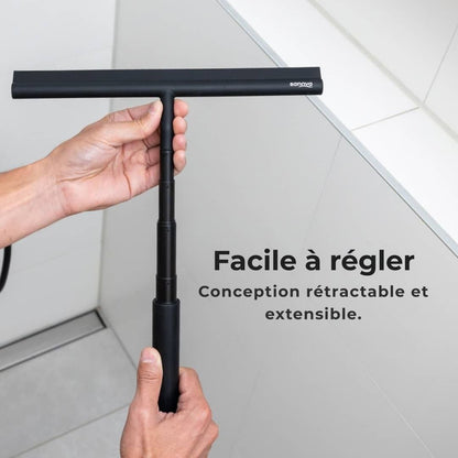 Raclette de douche extensible
