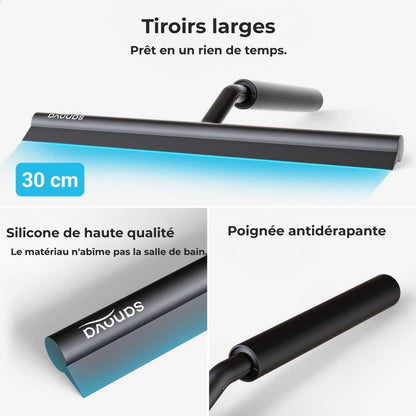 Raclette de douche extensible