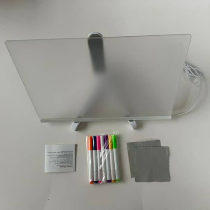 Tableau à dessin LED pour enfants